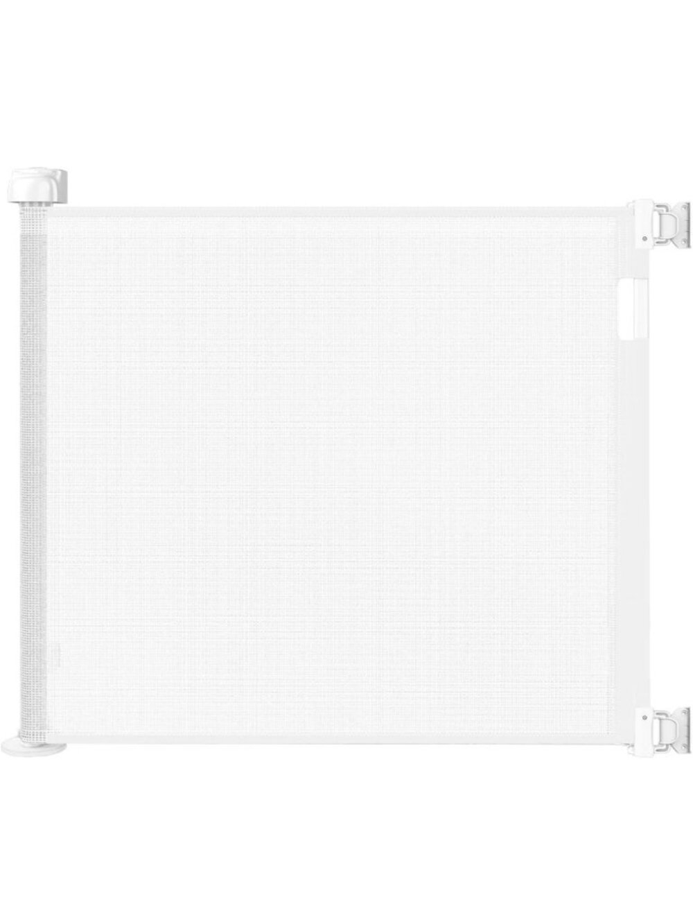 Retractable Baby & Dog Gate 33" H, Fits 55" W, Hardware Mounted Safety Barrier